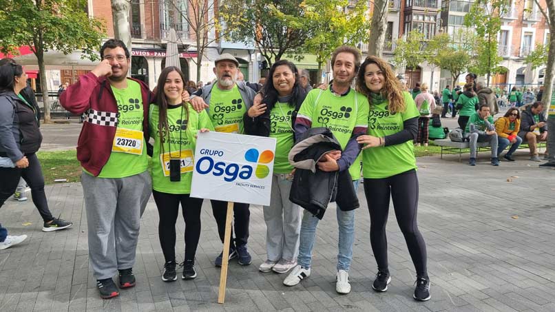 Grupo Osga en la Carrera contra el cáncer