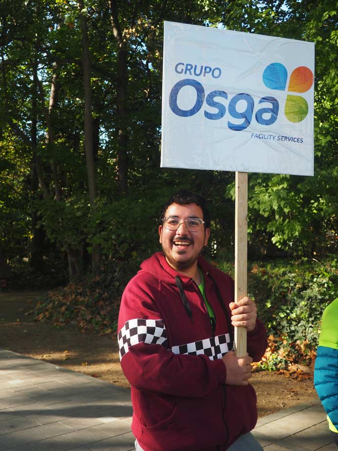 Grupo Osga en la carrera contra el cáncer