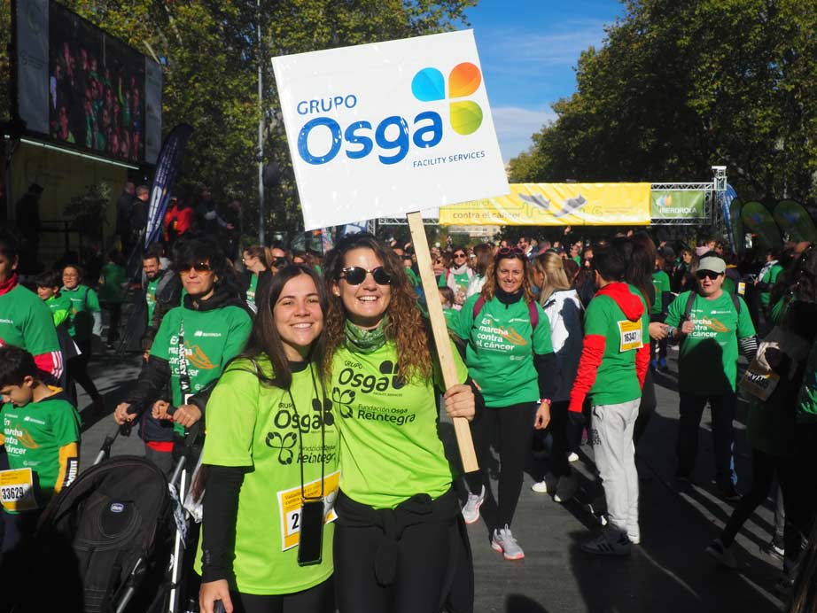 Grupo Osga en la carrera contra el cáncer